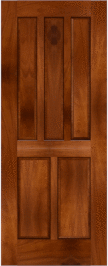 Raised  Panel   Chatsworth  Mahogany  Doors